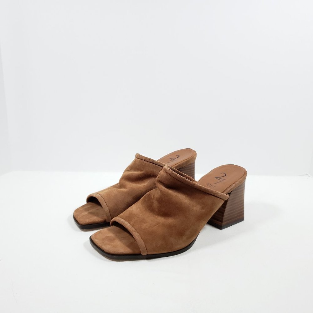 27 Edit by Naturalizer Nolla Suede Sandal - Tan 6.5M